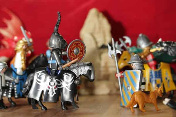 Bestohlener Ritter braucht Hilfe